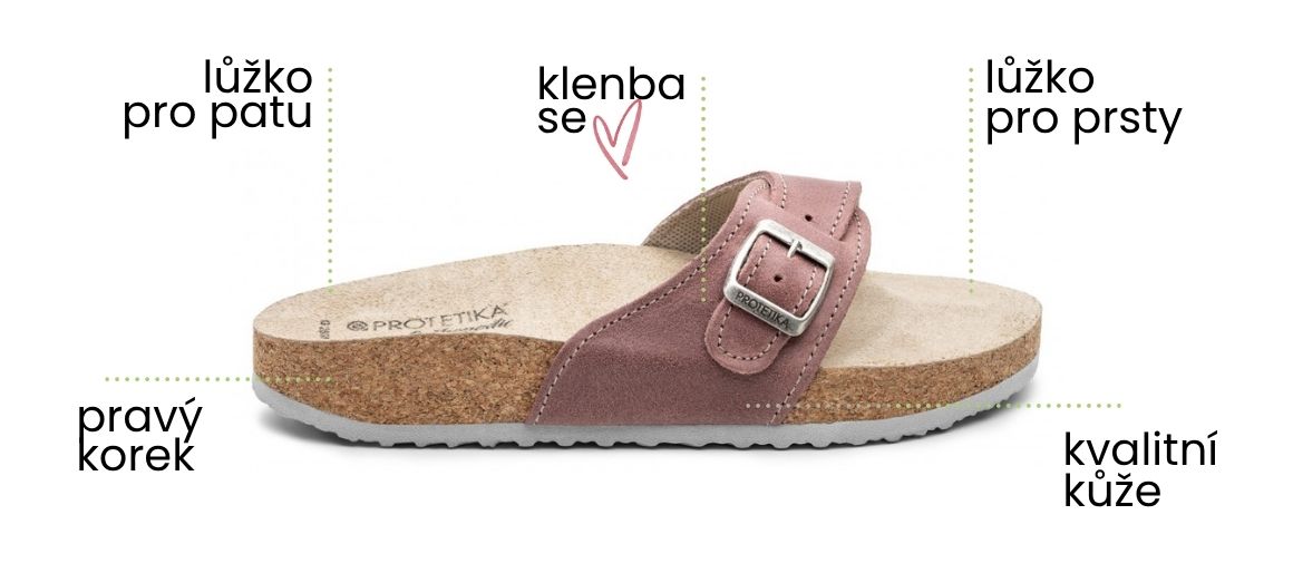 Korkáče - přednosti